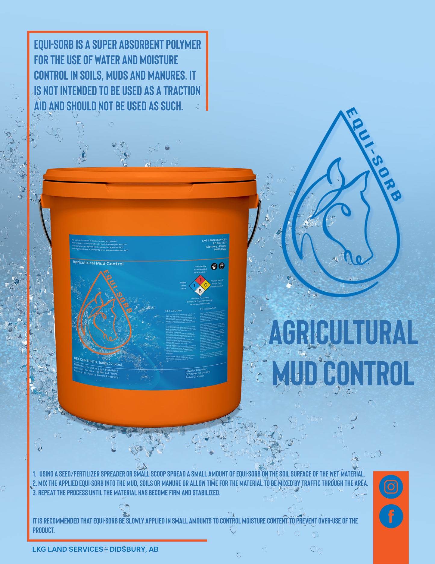 Equi-Sorb Agricultural Mud Control