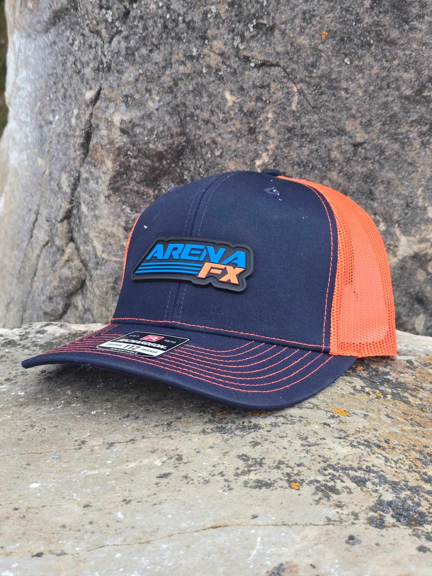 Arena Fx Orange/Navy with PVC Patch